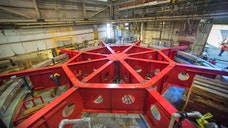 Scientists on Long Island are preparing to move a -foot-wide electromagnet , miles over land and sea to its new home at the U.S. Department of Energy's Fermi National Accelerator Laboratory in Illinois. The trip is expected to take more than a month.